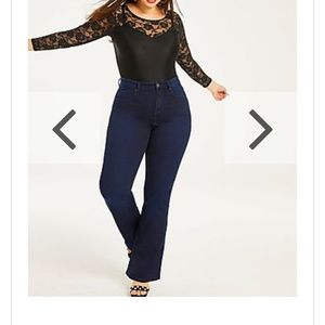 EUC high waist bootcut jeans